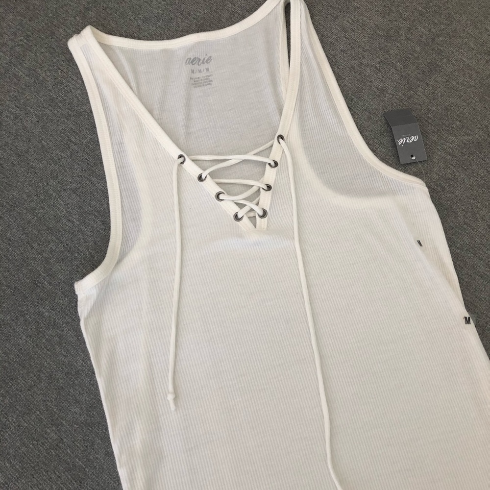 Aerie Tie Front Tank